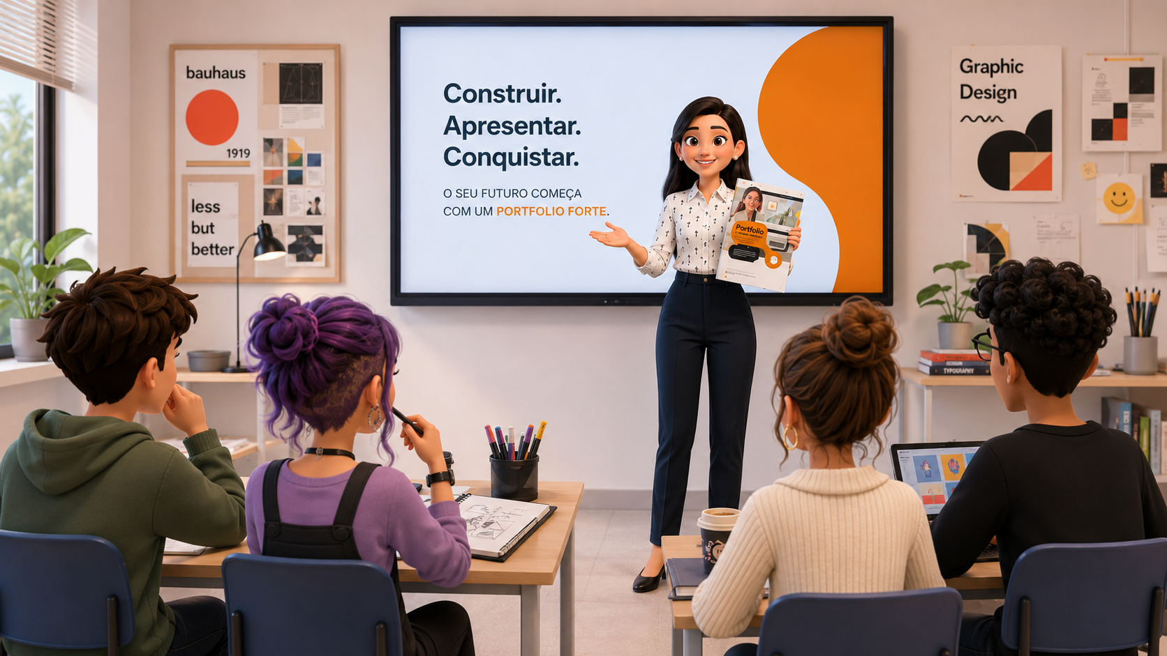 Portfolio: construir, apresentar, conquistar.