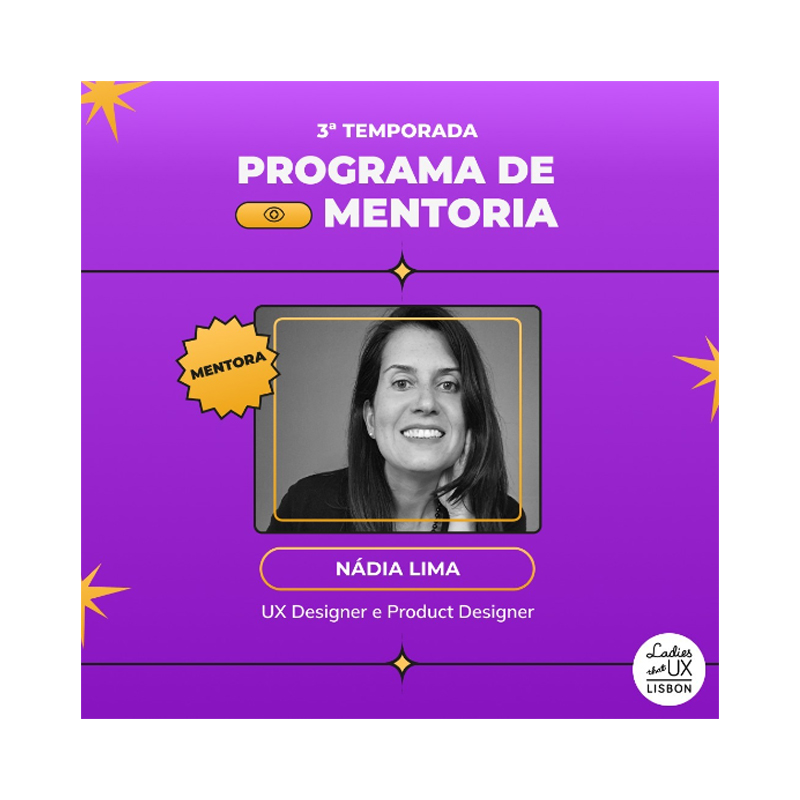 Mentoria nas Ladies thar UX